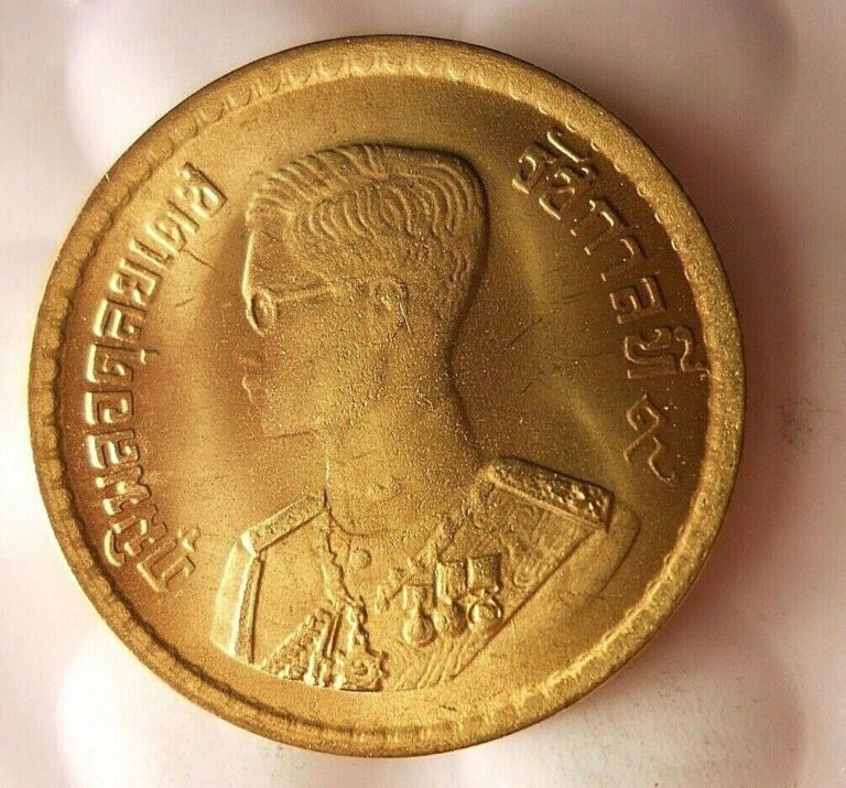 Read more about the article 1957 THAILAND 25 SATANG – AU/UNC – Great Coin – FREE SHIPPING – Thailand Bin #1