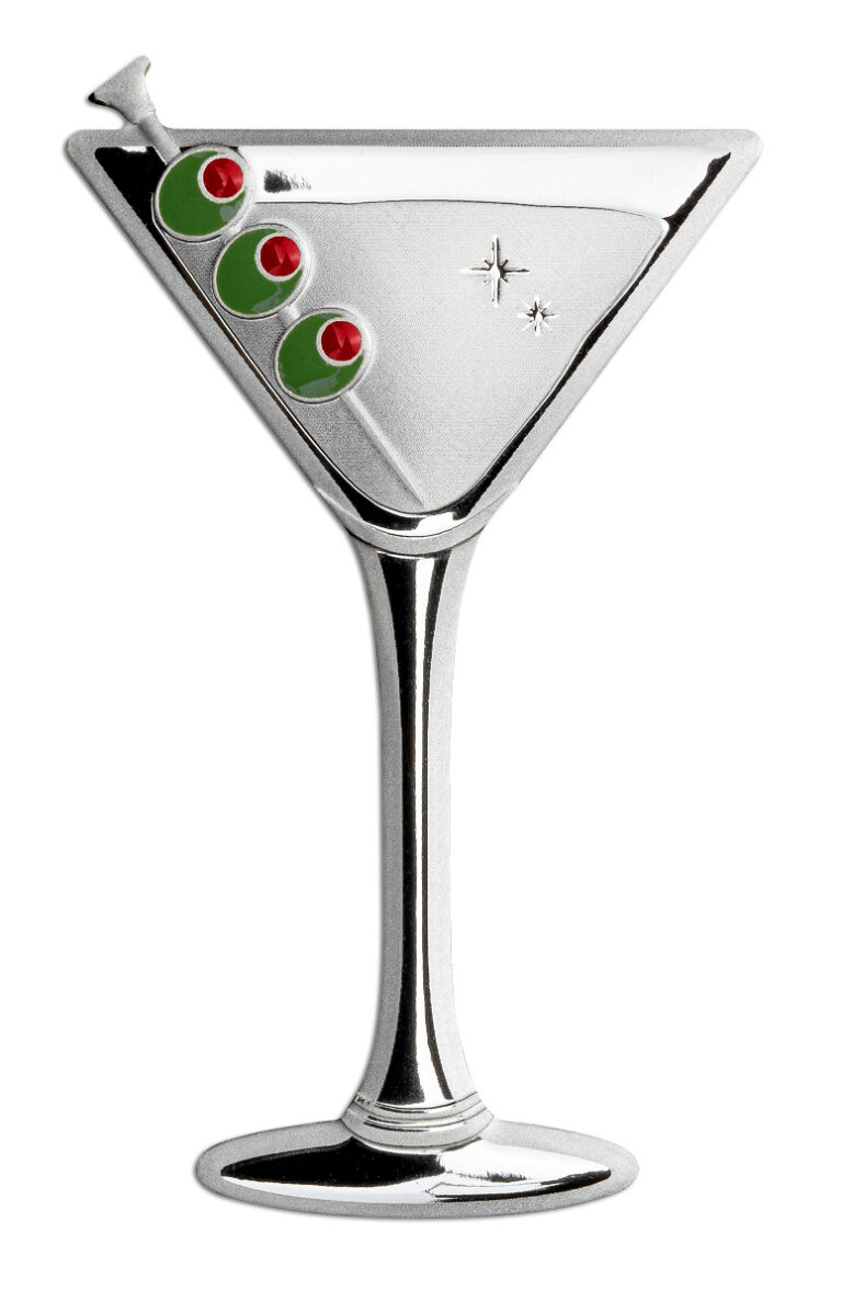 Read more about the article 2023 Samoa Sip of Art Martini 10g Silver Shaped Coin