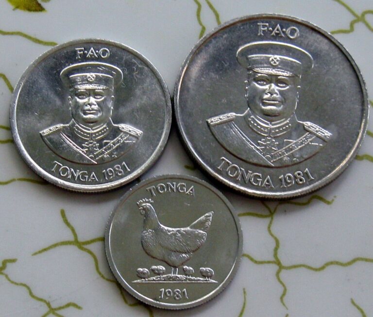 Read more about the article 3COINS TONGA 1981 BU FAO 178