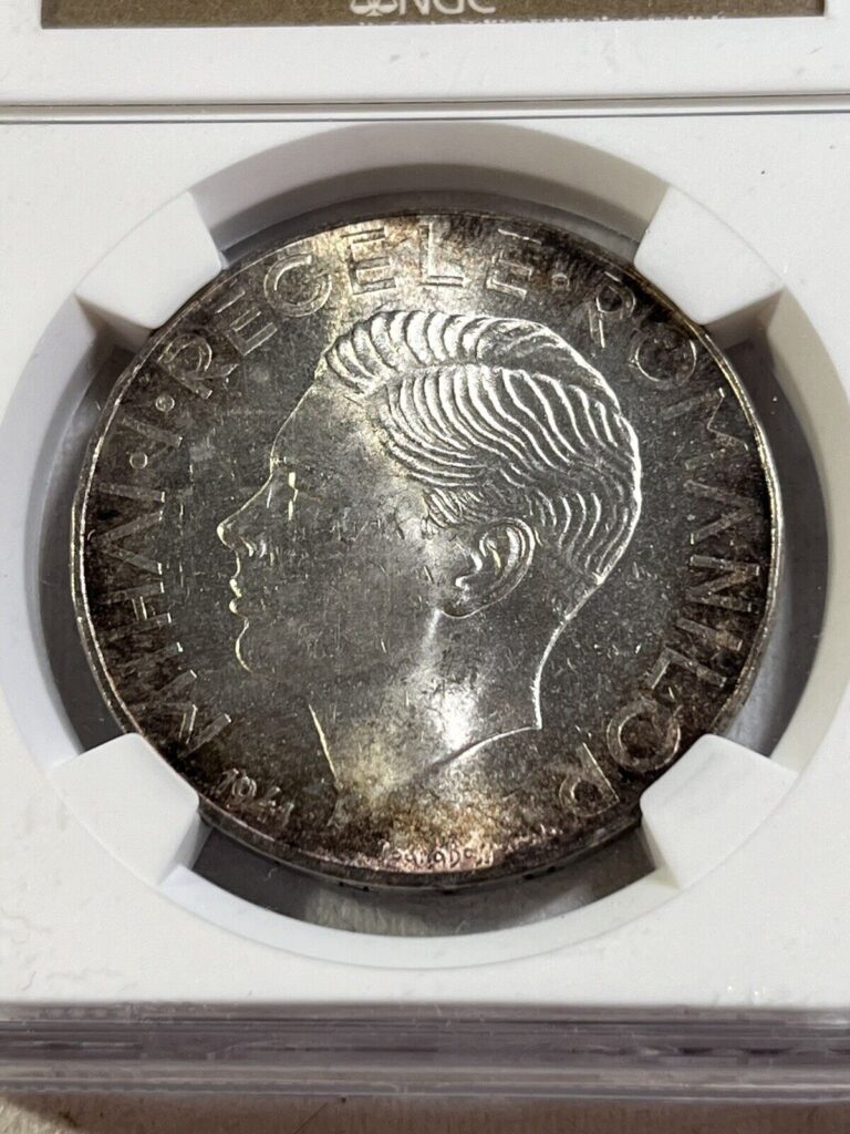 Read more about the article 1941 Romania 500 Lei Silver Coin Graded MS 63 by NGC Low Mintage