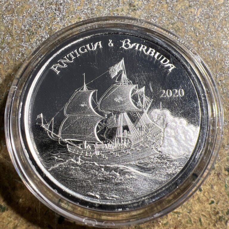 Read more about the article 2020 Antigua and Barbuda Rum Runner 1 oz Silver Coin BU – In a Capsule