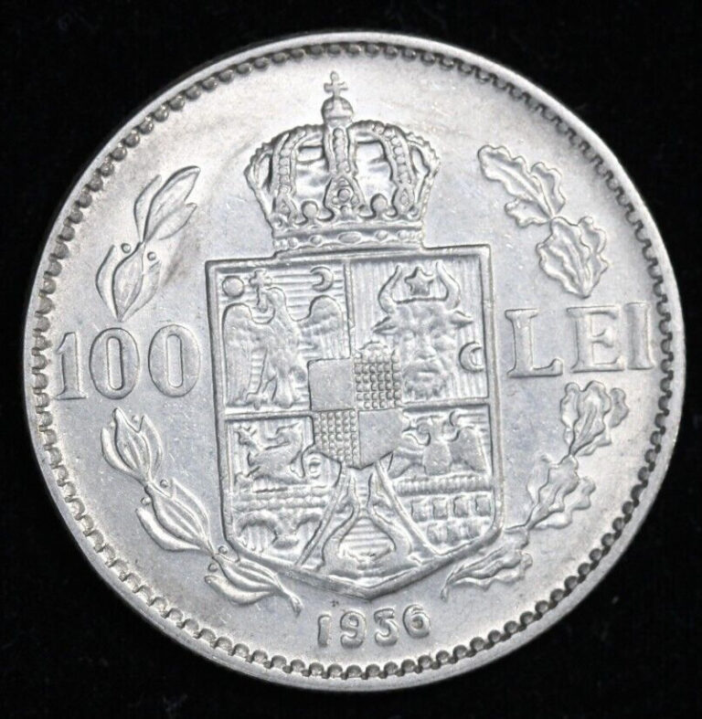 Read more about the article 1936 Romania 100 Lei Coin High grade