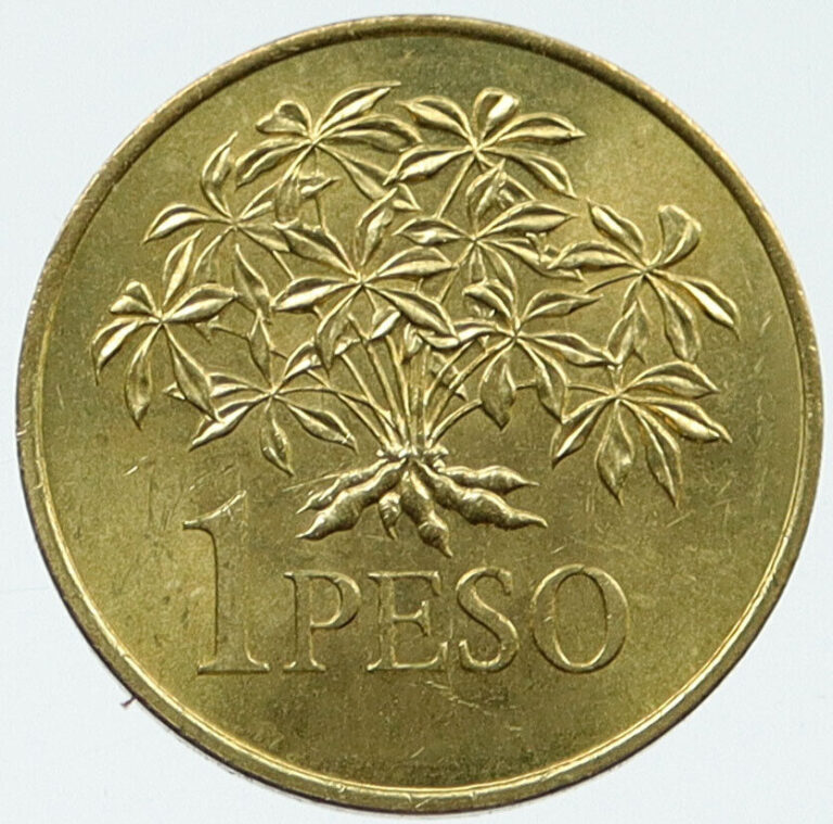 Read more about the article 1977 Guinea-Bissau UN FAO Legume Plant Antique Genuine 1 Peso Coin i117343