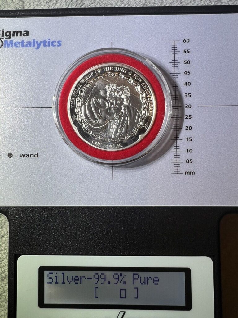 Read more about the article 2021 New Zealand $1 Lord Of The Rings Frodo 1 Oz. .999 Silver Coin In Capsule