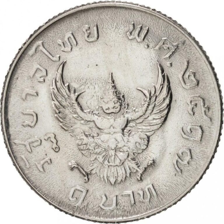 Read more about the article Thailand 1 Baht – Rama IX | Coin Y100 1974