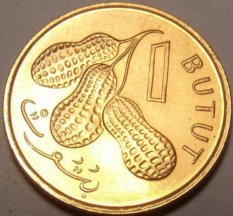 Read more about the article Gem Unc Gambia 1998 1 Butut~Cluster Of Peanuts~Fantastic~Free Shipping