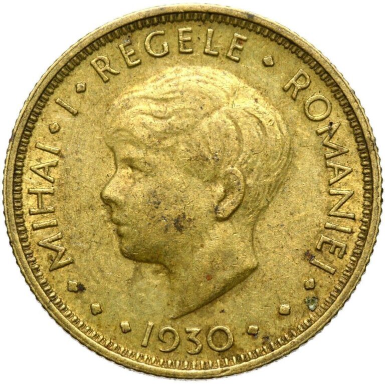 Read more about the article Romania – Michael I – Coin – 5 Lei 1930 – Paris – Condition!