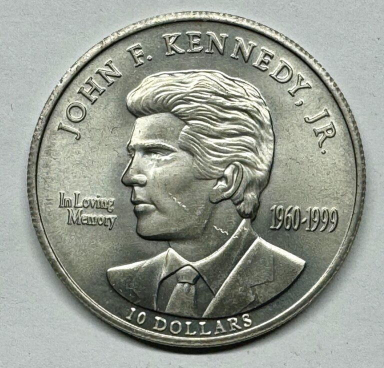 Read more about the article 2000 Liberia $10 John F. Kennedy Jr. Coin Un-Circulated-Coin