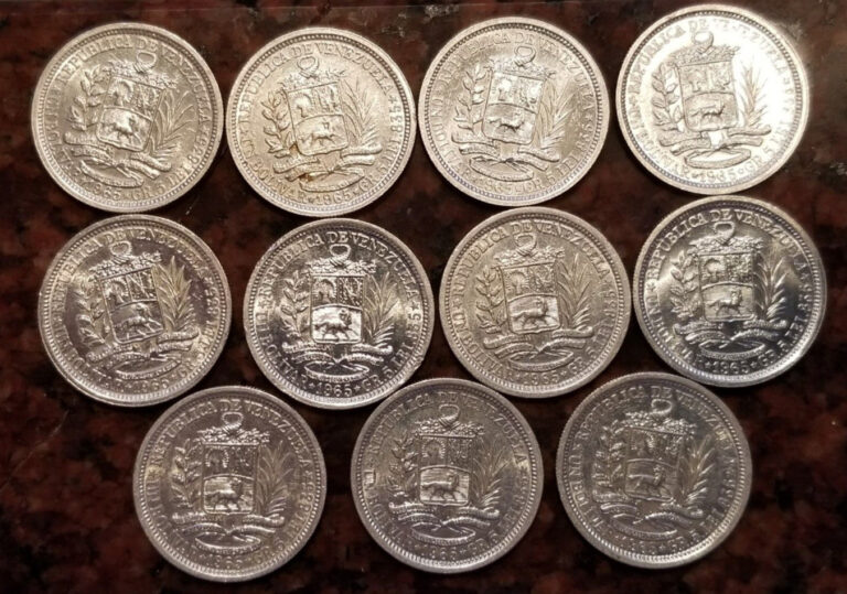 Read more about the article 1965 VENEZUELA 1 BOLIVAR COIN   (1 COIN PER SALE  PICKED AT RANDOM) – #B0864