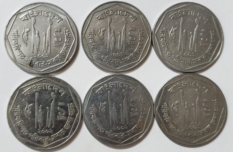 Read more about the article 2002 Bangladesh 1 Taka Coin (1 random coin)