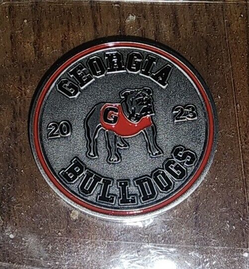 Read more about the article UGA UNIVERSITY OF GEORGIA BULLDOGS FOOTBALL 2023 SCHEDULE COIN TOKEN MEDALLION