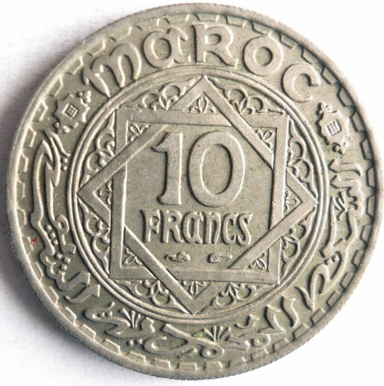 Read more about the article 1946 MOROCCO 10 FRANCS – Uncommon Coin – FREE SHIP – Morocco Bin #1
