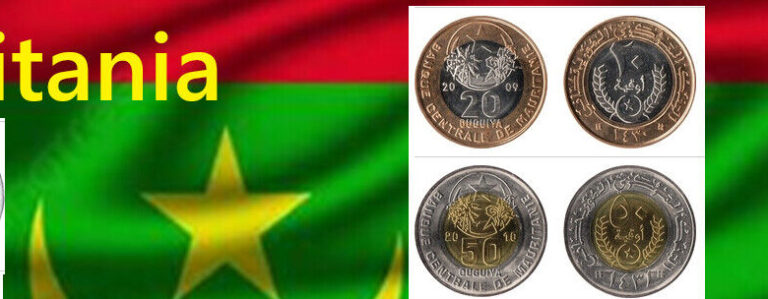 Read more about the article Mauritania coin set 1/5 1 5 10 20 50 Ouguiya 2014 2012 2009 1973 All Palm tree