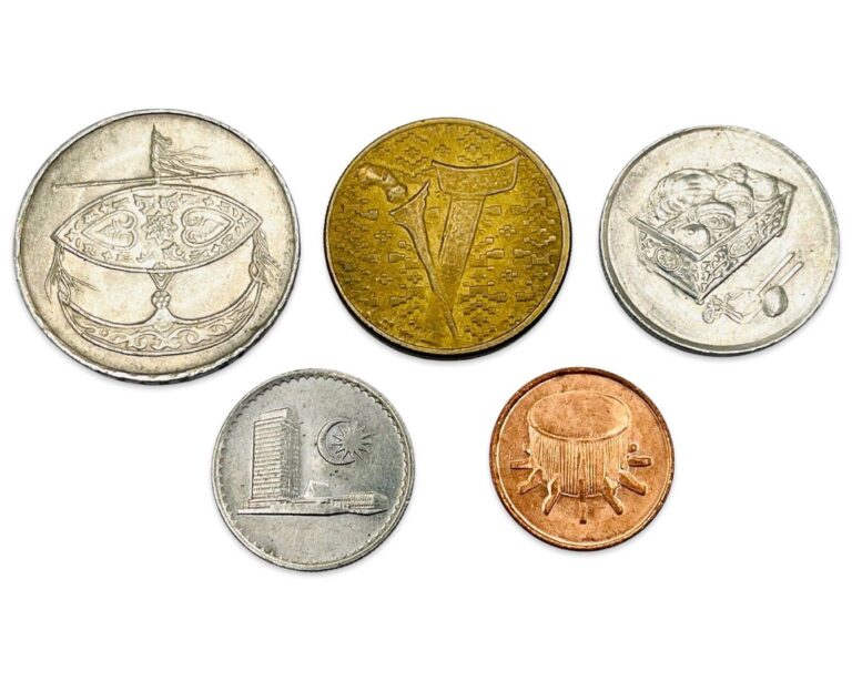 Read more about the article Lot of 5 Malaysia Coins – Mixed Dates #SEA101013S