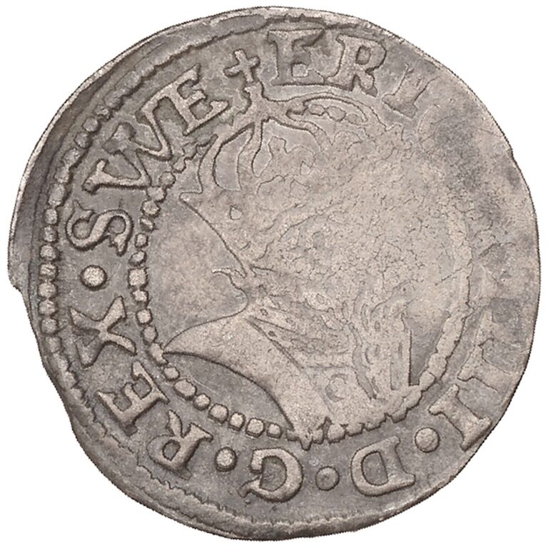 Read more about the article 1562 1 Ferding City of Reval Swedish Estonia Coin Eric XIV Silver (MO3659-)