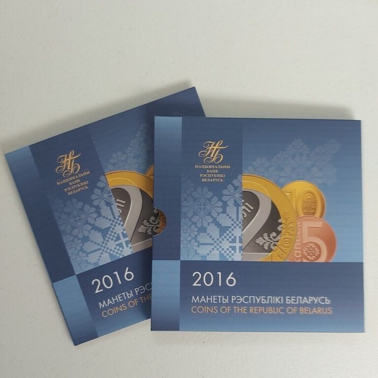 Read more about the article Belarus Coins   2016 /2009  Mint Set   My Country Belarus