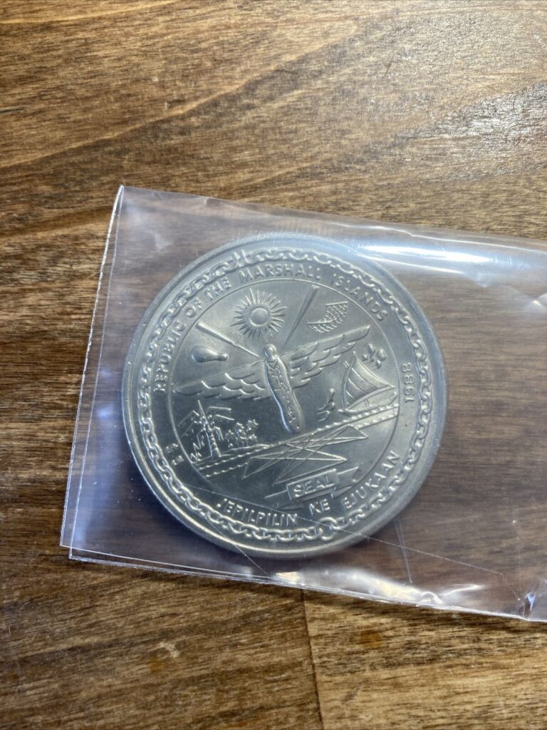 Read more about the article 1988 Launch Of The Space Shuttle Discovery  $5 Marshall Islands Coin