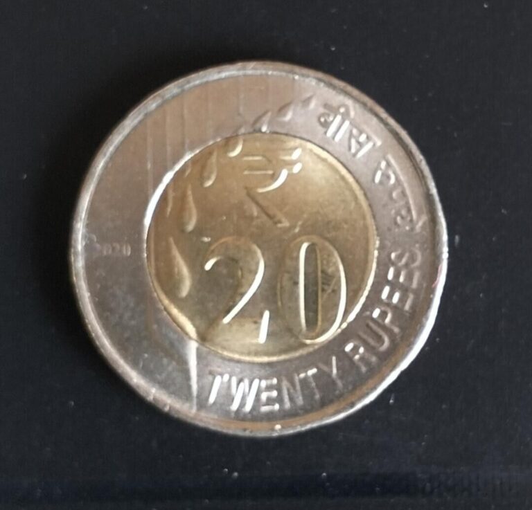 Read more about the article INDIA 2020 TWENTY RUPEES AGRICULTURE CIRCULATED COIN.