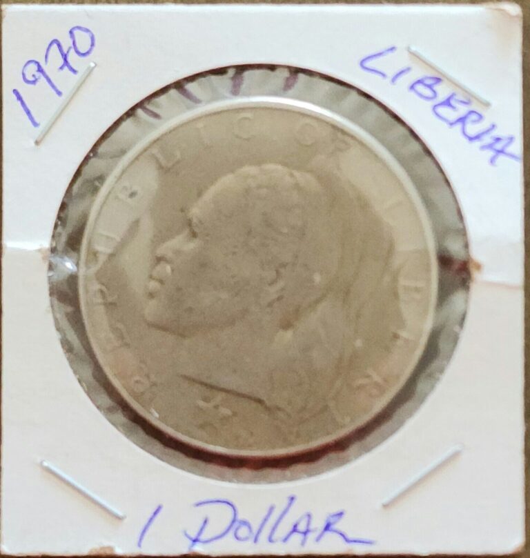 Read more about the article 1970 LIBERIA Silver Dollar