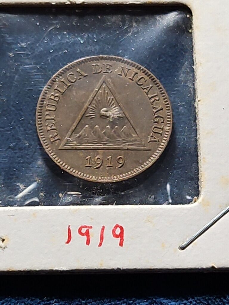 Read more about the article Nicaragua 1919 Coin 1 Centavo KM.#11