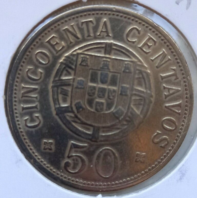 Read more about the article Angola Portuguese Coin: 50 Centavos  1928