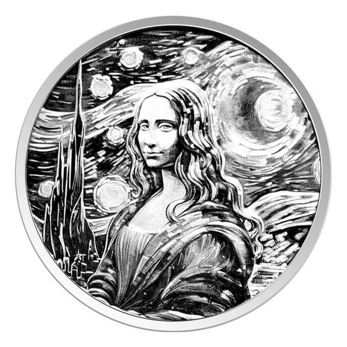 Read more about the article 2024 Fiji Mona Lisa x Van Gogh 1 oz Silver Proof-Like Coin