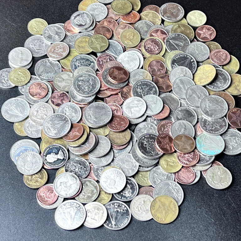 Read more about the article Bahamian Coins 🇧🇸 1 lB of Random Coins from Bahamas  a Lot of ~120 Coins 🇧🇸