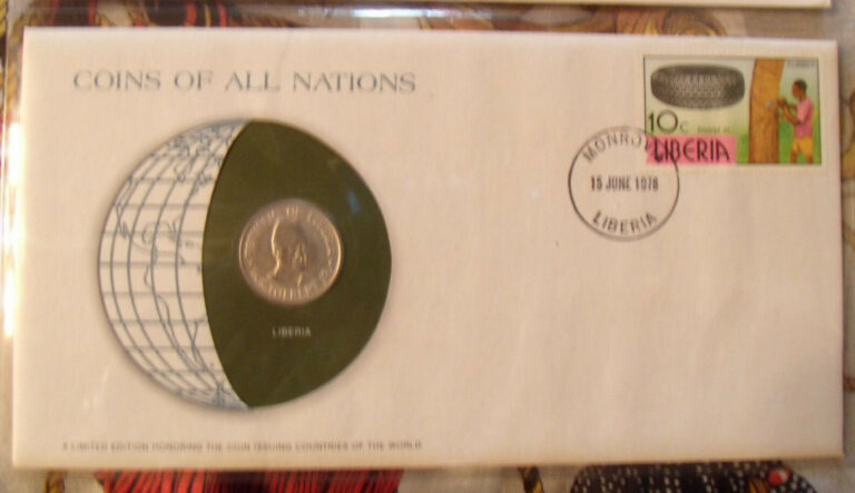 Read more about the article Coins of All Nations Liberia 25 cents 1976 UNC