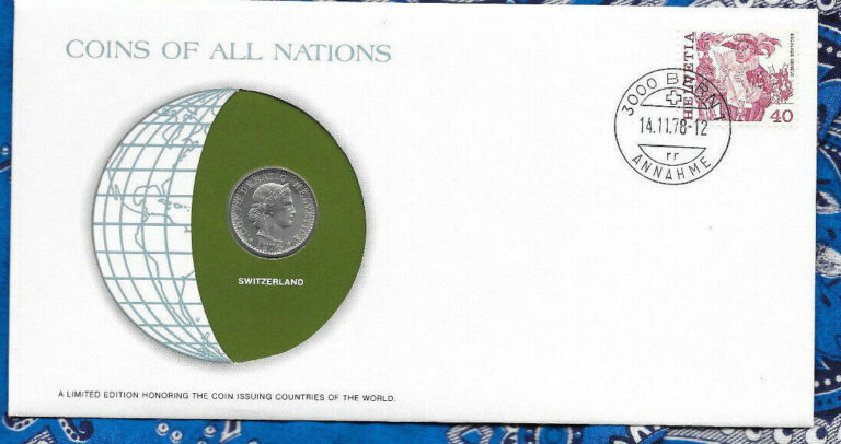 Read more about the article Coins of All Nations Switzerland 20 Rappen 1976 UNC