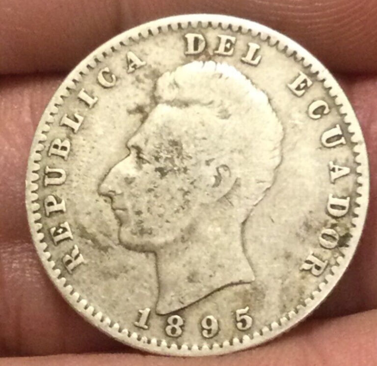 Read more about the article Ecuador Silver 1895 2 Decimos