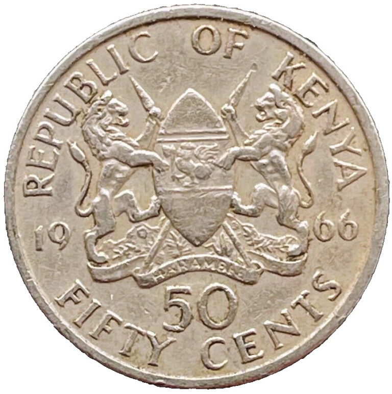 Read more about the article 1966 KENYA COIN 50 Cents Africa Coins Foreign Money EXACT COIN SHOWN FREE SHIP