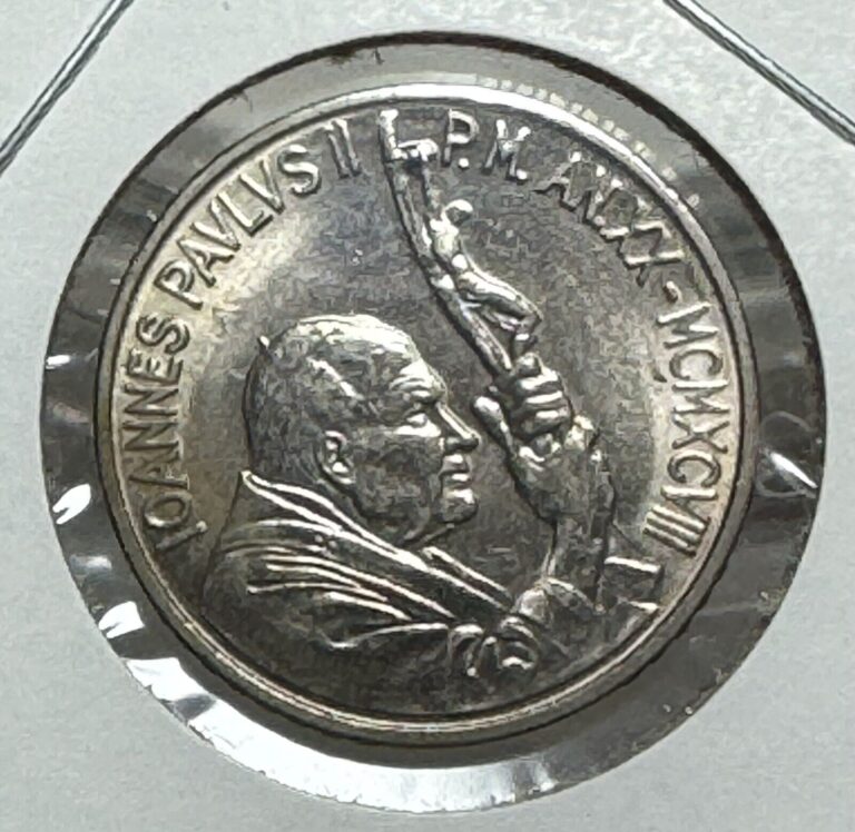 Read more about the article Vatican City 100 Lire Coin 1998 Pope John Paul II  Importance of Women