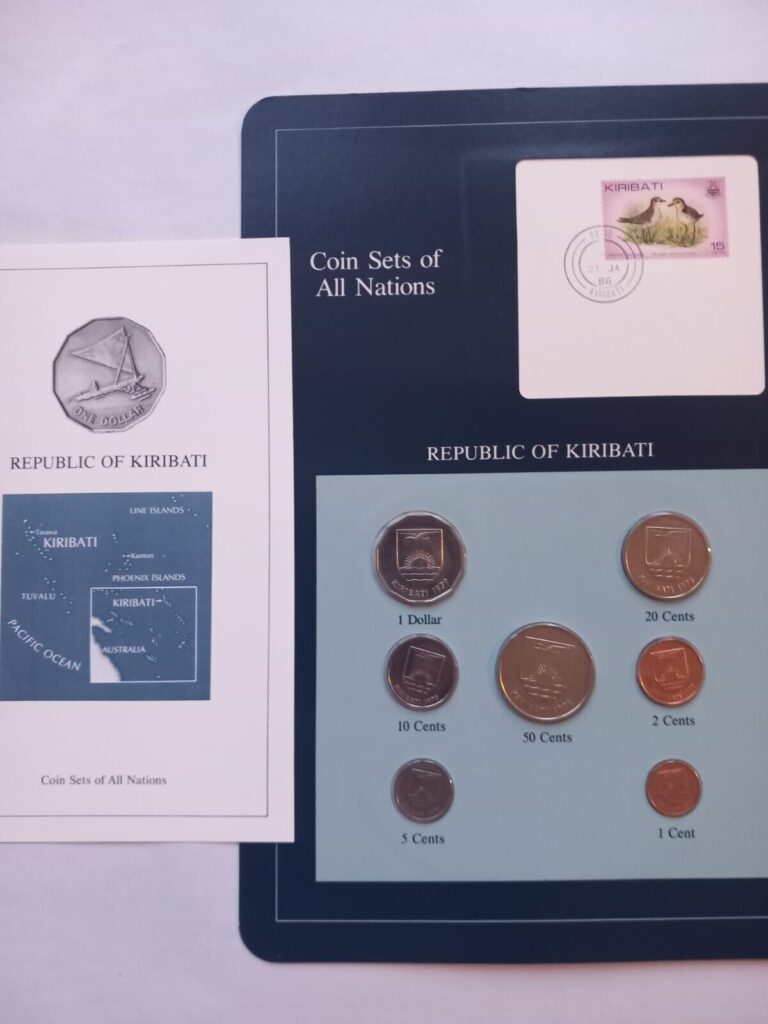 Read more about the article Coin Sets of All Nations – Scarce Republic Of Kiribati Unc Coin Set Coa Inc