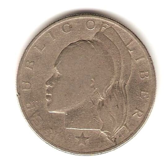 Read more about the article 1968 LIBERIA Coin 50 CENTS .