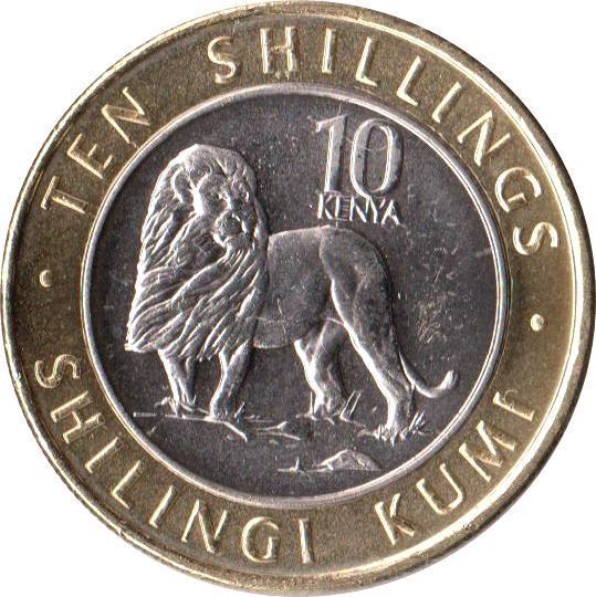 Read more about the article Kenya 10 Shillings Lion Coin KM47 2018