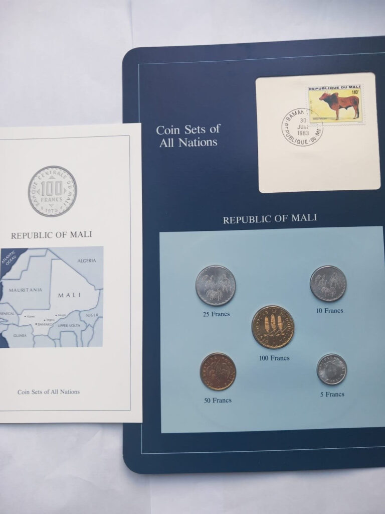 Read more about the article Coin Sets of All Nations – Republic Of Mali Uncirculated Coin Set Coa Inc