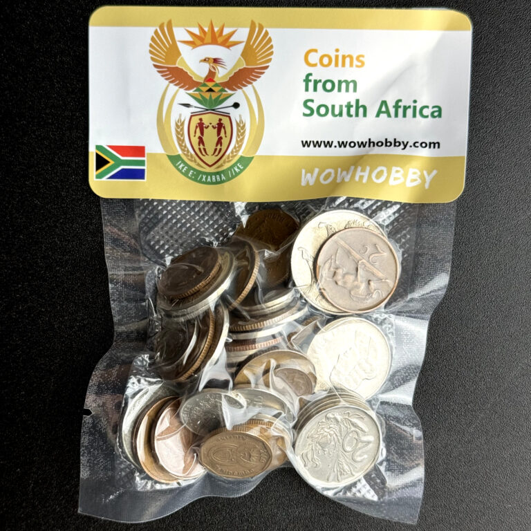 Read more about the article South African Coin Collection Lot  50 Random Coins from South Africa