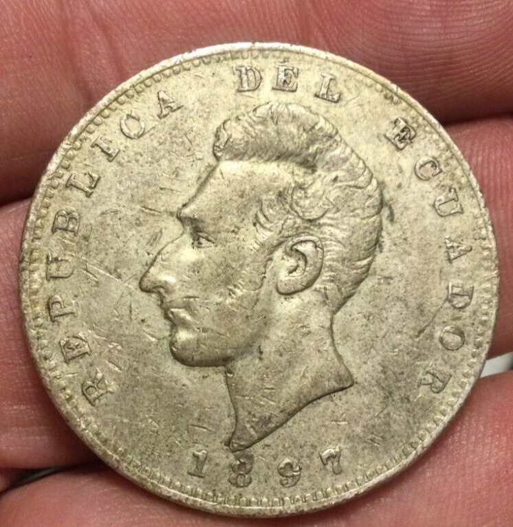 Read more about the article 1897 ECUADOR 1 SUCRE