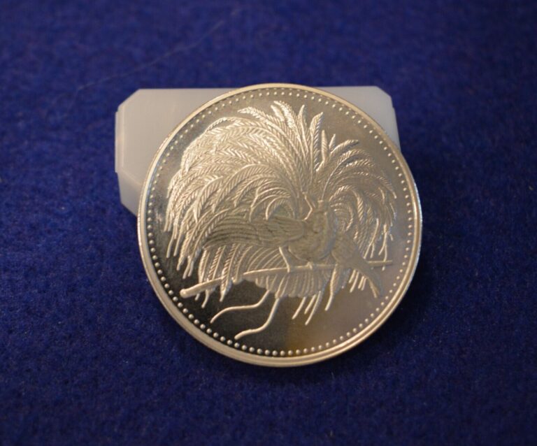 Read more about the article Papua-New Guinea 5 Kina 1994 Centennial of coinage Silver-#10106