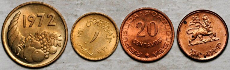 Read more about the article ANGOLA ETHIOPIA EGYPT ALGERIA LOT OF 4 COINS 1936-1972 (ALL RB-RED UNC/BU!)