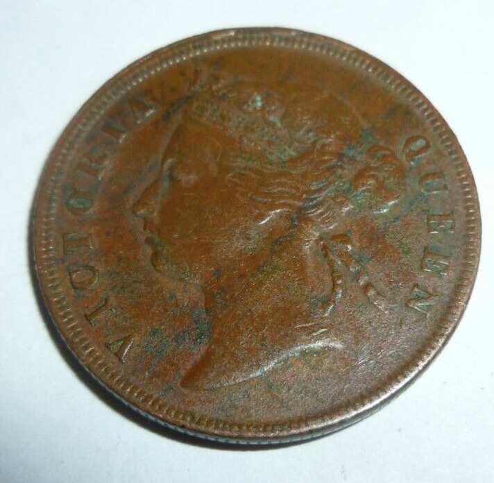 Read more about the article Straits Settlements 1891 One Cent Coin:  Victoria