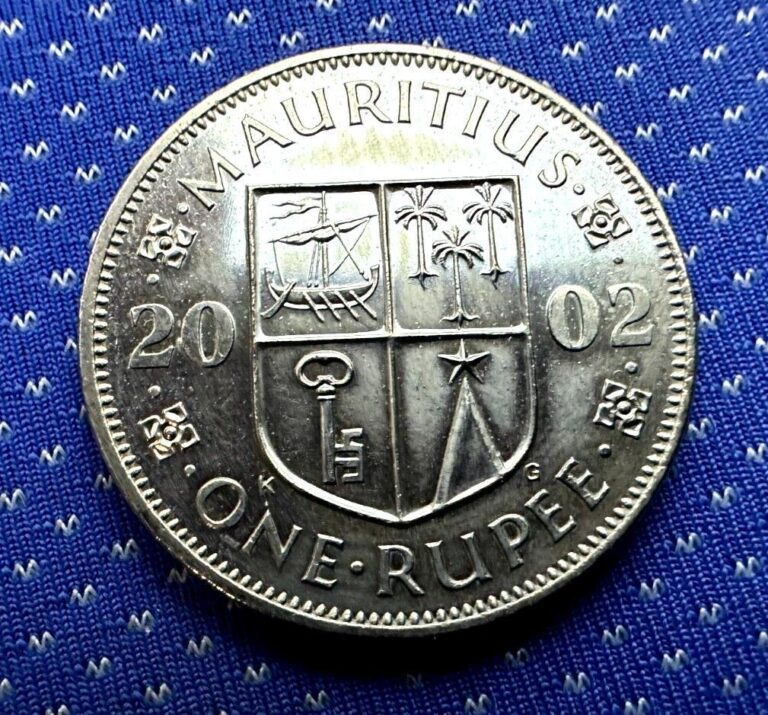 Read more about the article 2002 Mauritius 1 Rupee Coin UNC       #M421