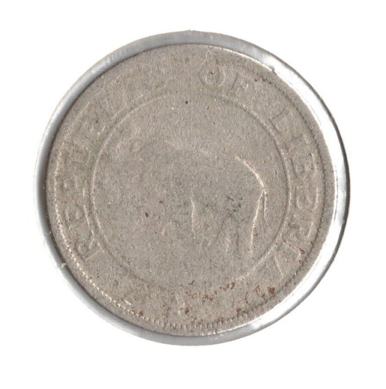 Read more about the article LIBERIA – 2 Cent (1941) KM #12a  Copper-Nickel Coin