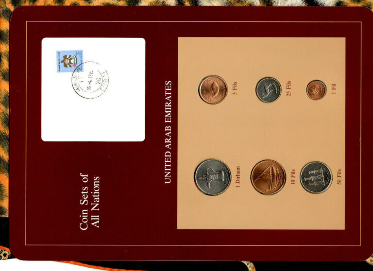 Read more about the article Coin Sets of All Nations UAE United Arab Emirates UNC 1973-1984