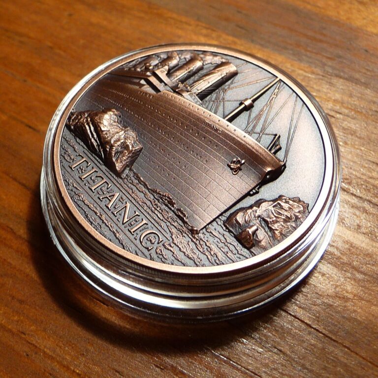 Read more about the article 2022 CIT Titanic 50g Ultra High Relief Copper Coin ~ New in Capsule