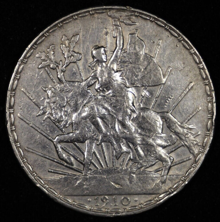 Read more about the article 1910 Mexico Silver Caballito Peso