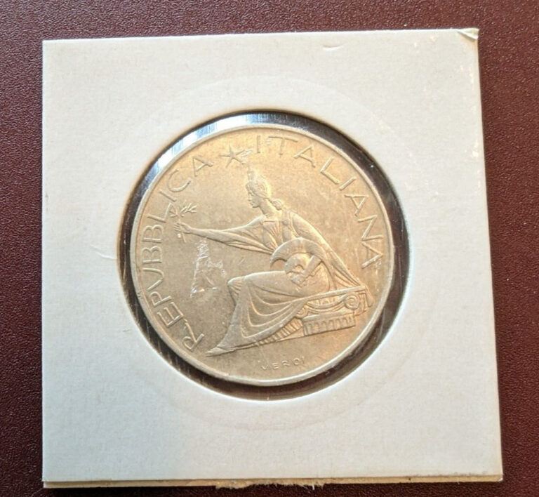 Read more about the article Italy 1961 500 Lire Coin – Silver as pictured