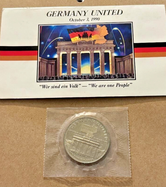 Read more about the article Germany United $5 Commemorative Coin – Marshall Islands 1990