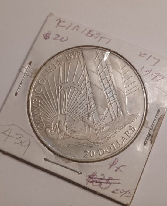 Read more about the article Kiribati 1992 20 Dollars .925 Silver Coin