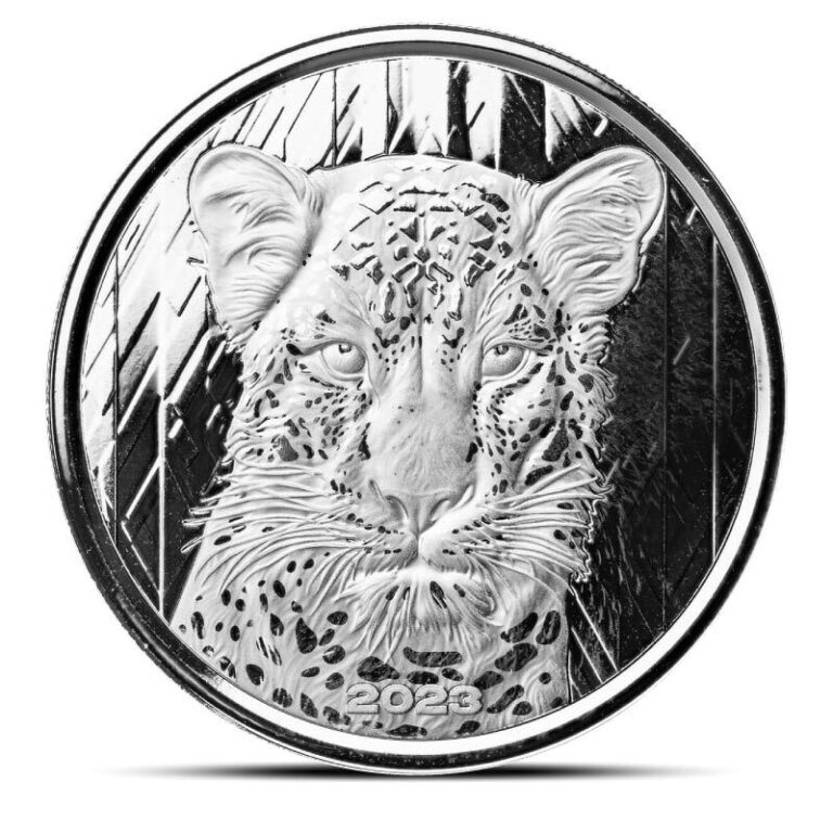 Read more about the article Presale 2023 1 oz Ghana Leopard Silver Coin (BU)